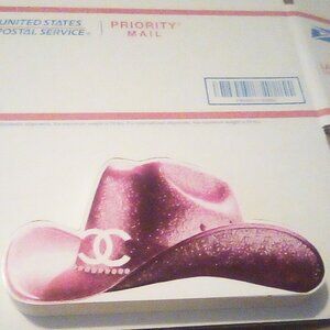 CC logo Cowboy wall painting